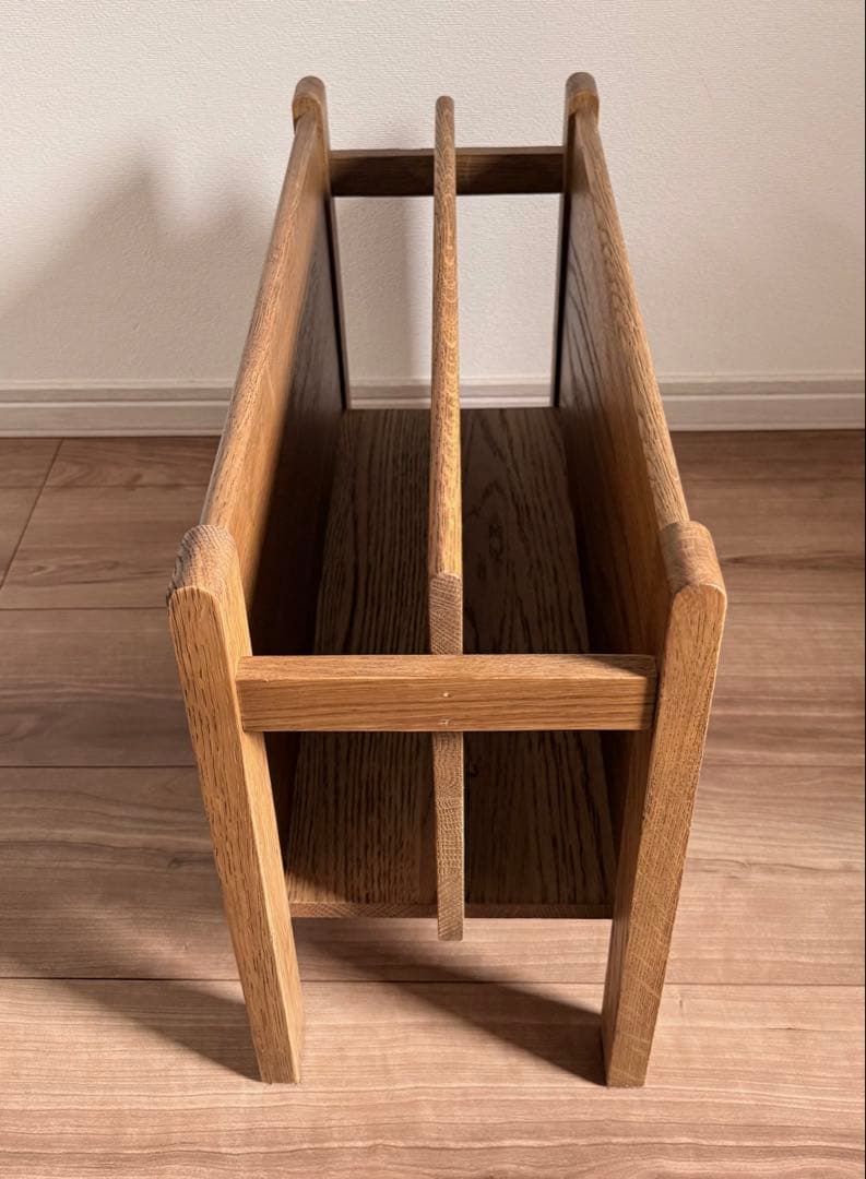 ジャーナルスタンダードファニチャー ボンドシリーズ オーク材 マガジンラック