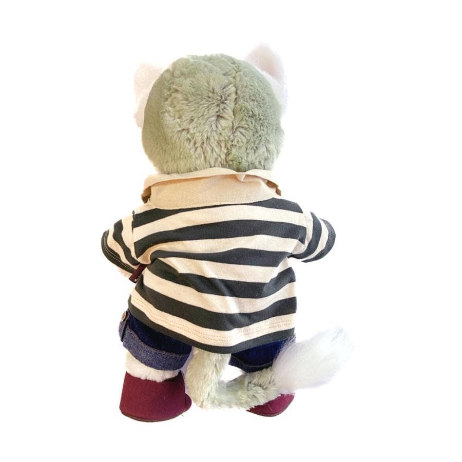 ダッフィー用長ズボン　デニム　青　テディハウス　ぬいぐるみ服