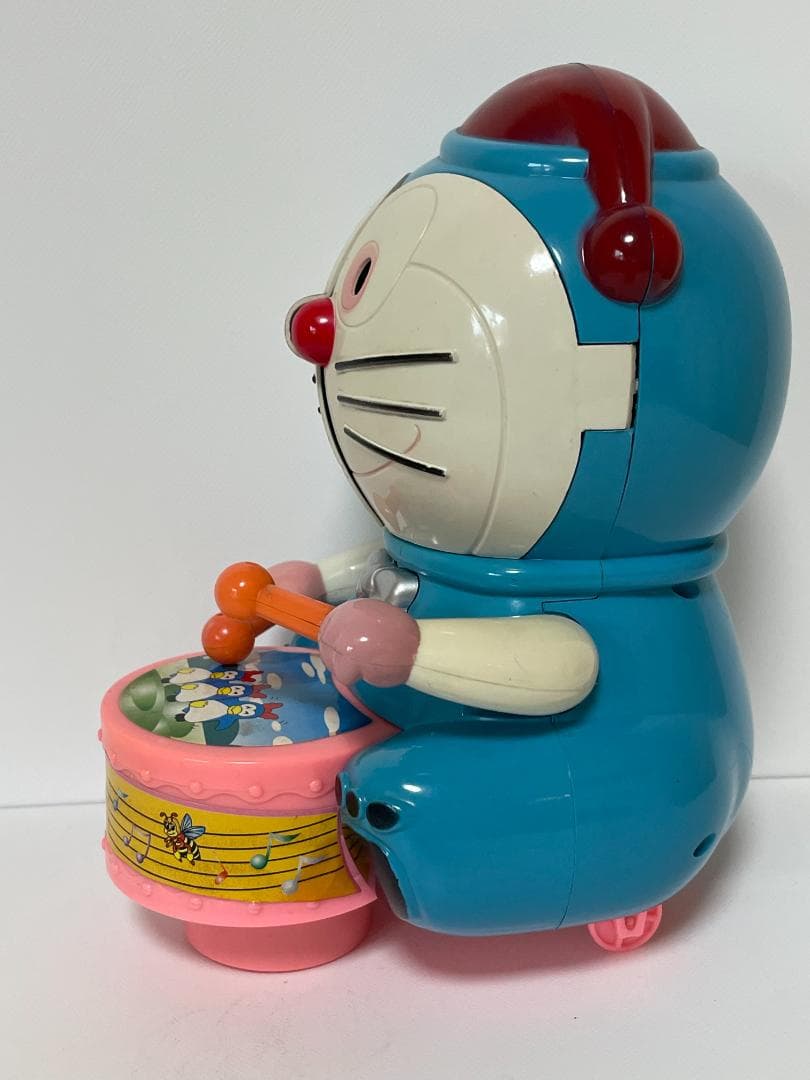 ドラムを叩く ドラえもん風 顔面開き ゾウさん 希少 所ジョージさんもお気に入り