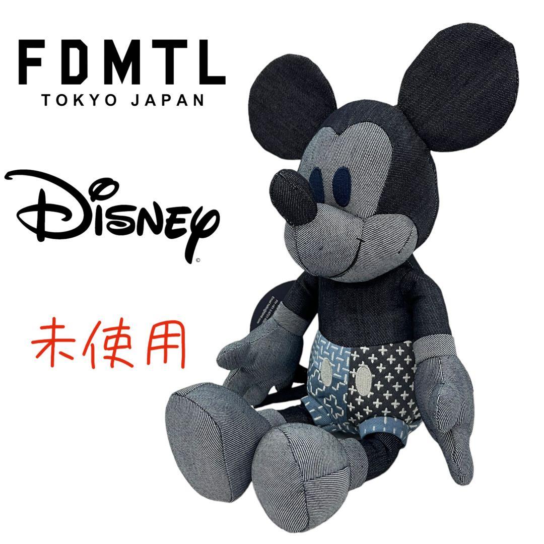日本未発売　FDMTL ディズニー ミッキー ミッキーマウス　刺し子　ぬいぐるみ