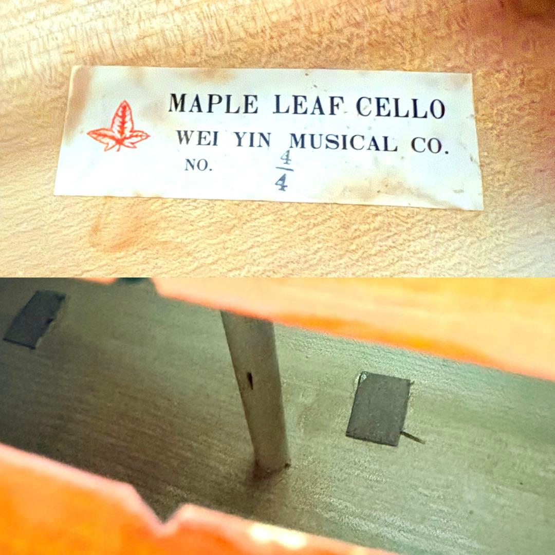 【調整品】MAPLE LEAF CELLO MEI YIN チェロ 4/4