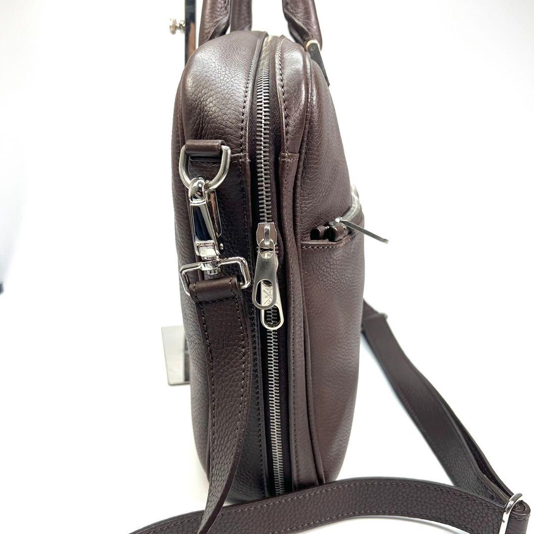 ストールマンテラッシ　ビジネスバッグ　ブリーフケース　2way レザー