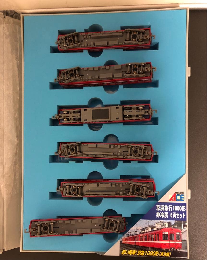 管理番号1674 京急 旧1000形 非冷房 Nゲージ6両【駆動車・パンタ難】