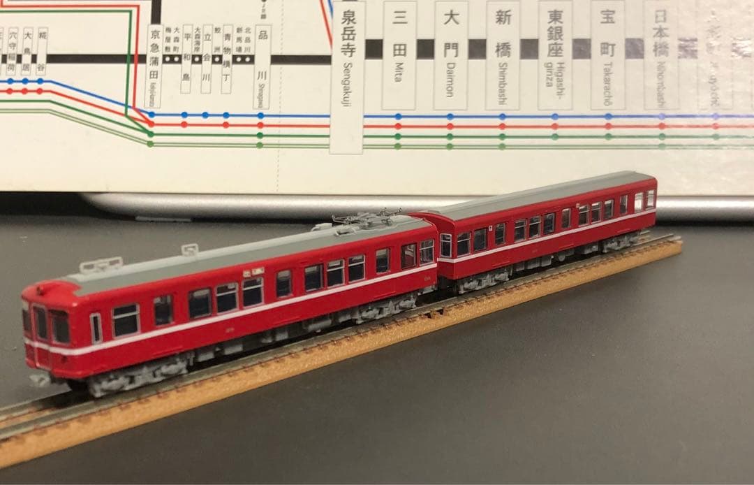 管理番号1674 京急 旧1000形 非冷房 Nゲージ6両【駆動車・パンタ難】