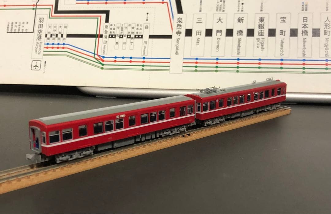 管理番号1674 京急 旧1000形 非冷房 Nゲージ6両【駆動車・パンタ難】