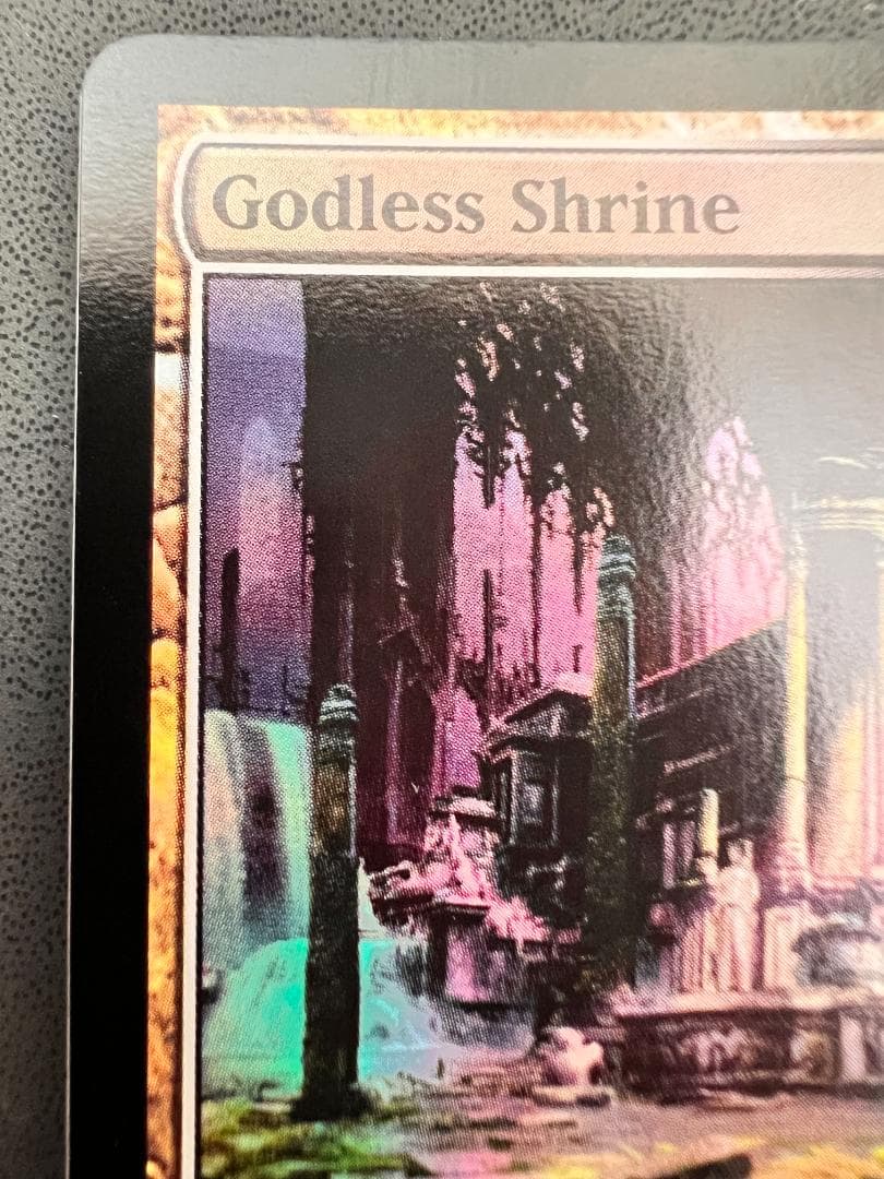 foil　初版「GPT」神無き祭殿/Godless Shrine　英語１枚