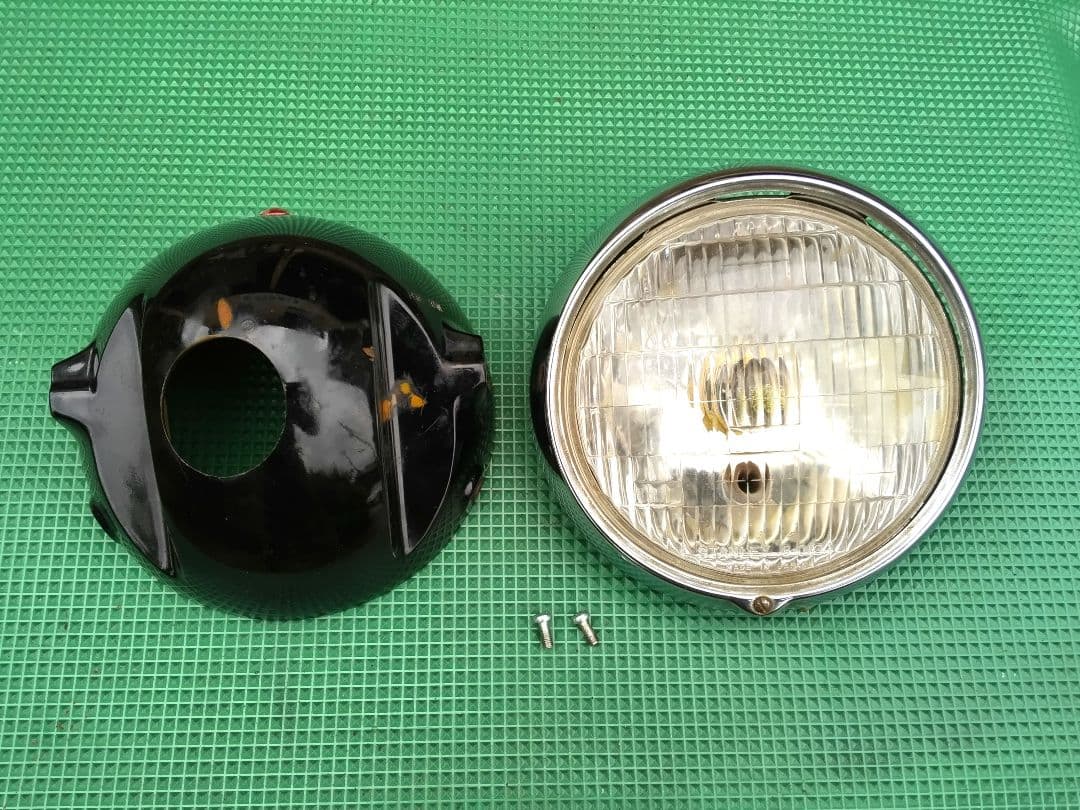 CB250ヘッドライト