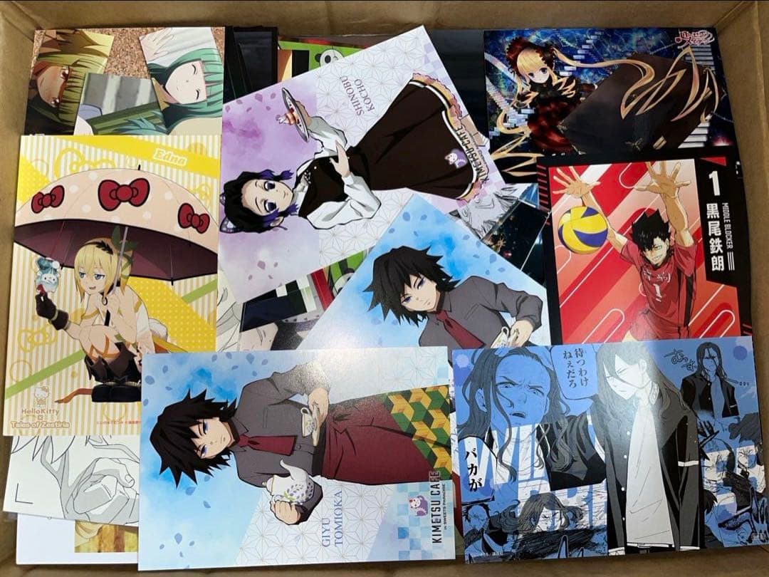 アニメグッズ キャラクターグッズ 紙雑貨 紙類 1500枚以上 大量 まとめ売り