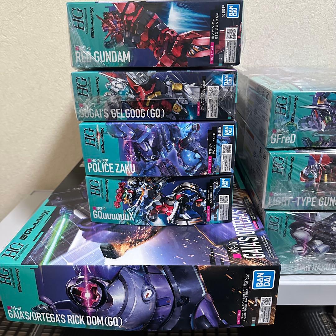 HG 1/144 GQuuuuuuX 8種セット