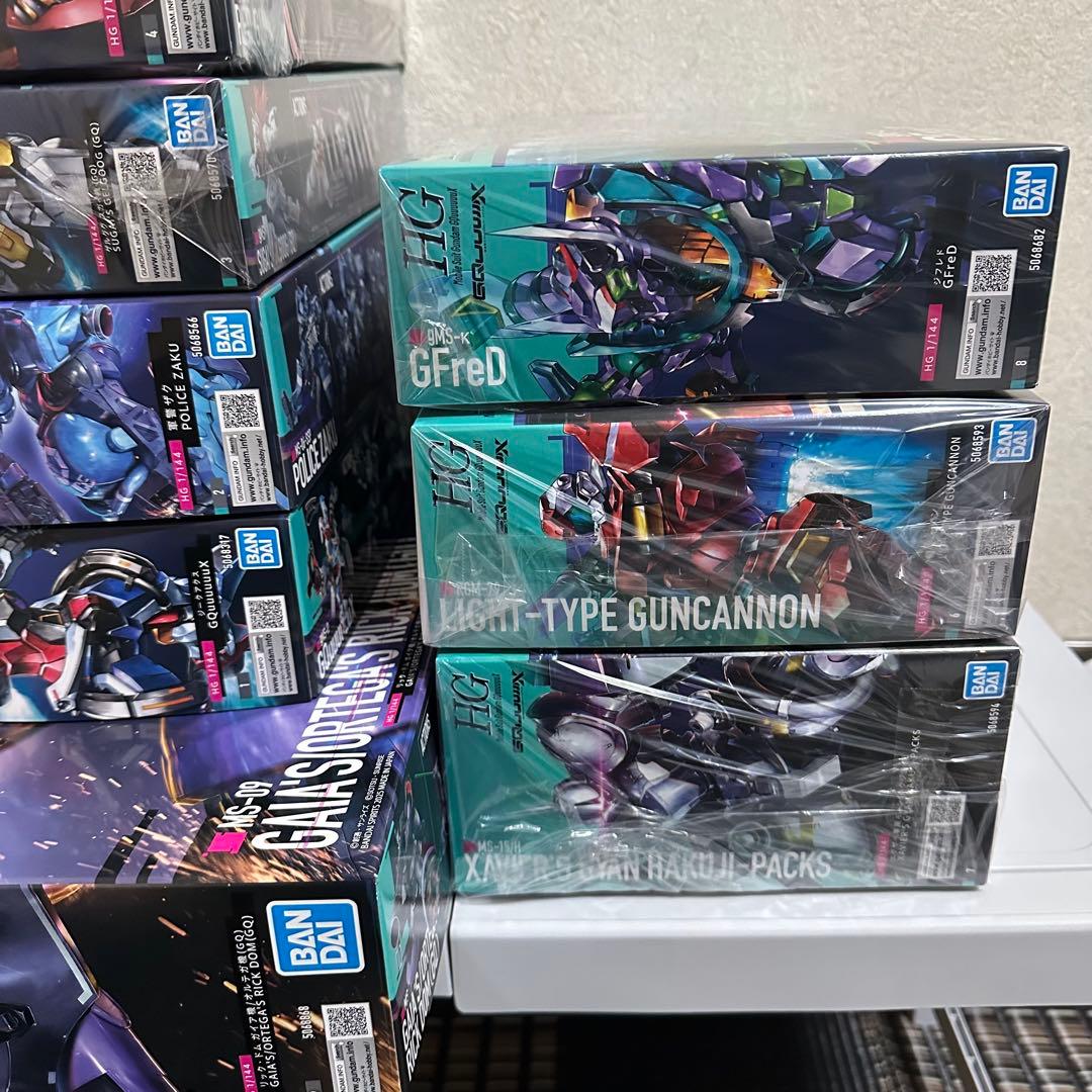 HG 1/144 GQuuuuuuX 8種セット