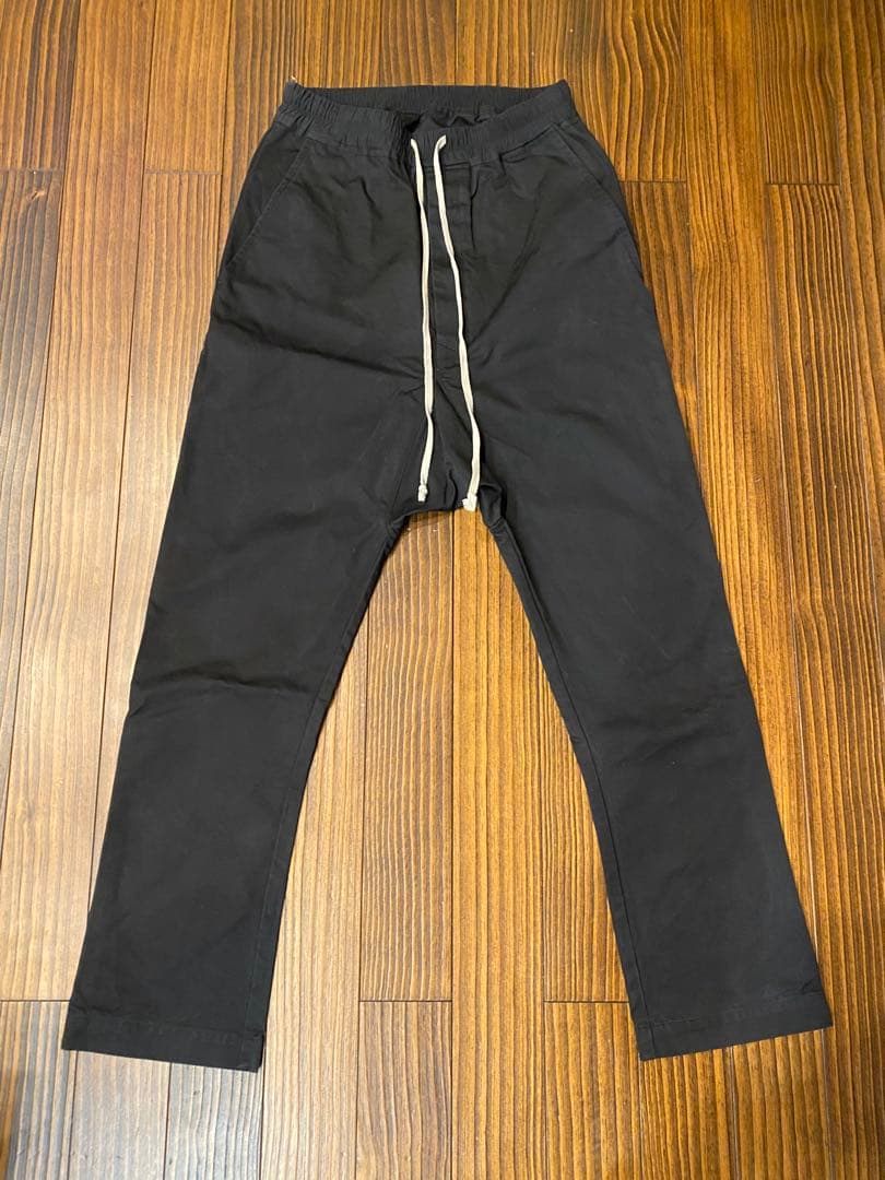 Rick Owens ドローストリング　サルエル　46 GLITTER DT