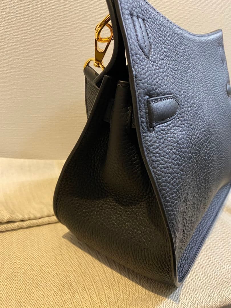 【週末限定値下】W刻印エルメス トゴ ジプシエール28ゴールド金具黒2024年製