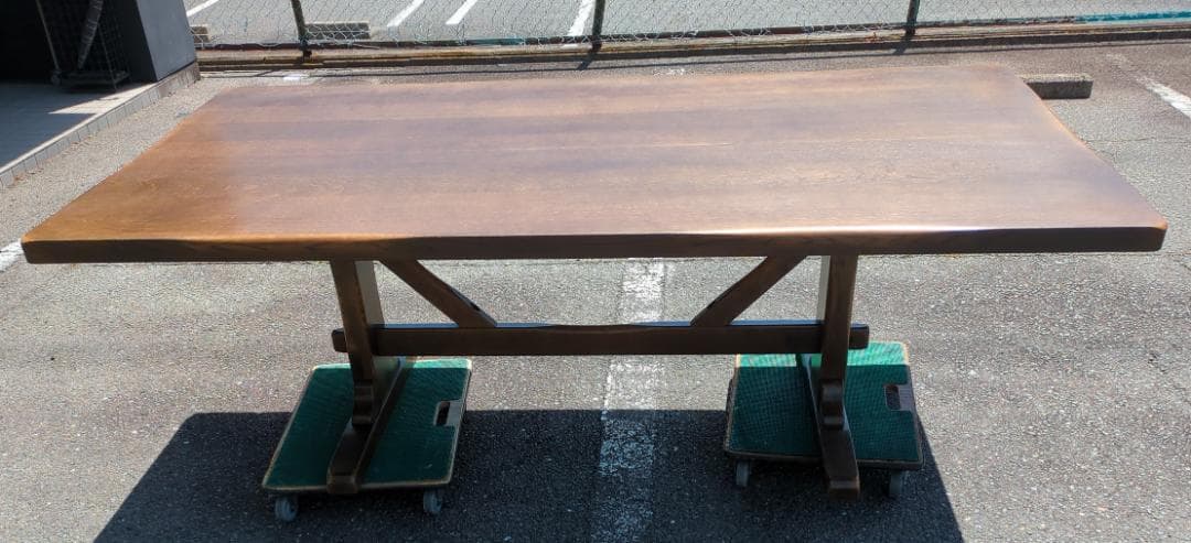 〈たのめる便〉柏木工 ウィルダネス ダイニングテーブルのみ 現状渡し