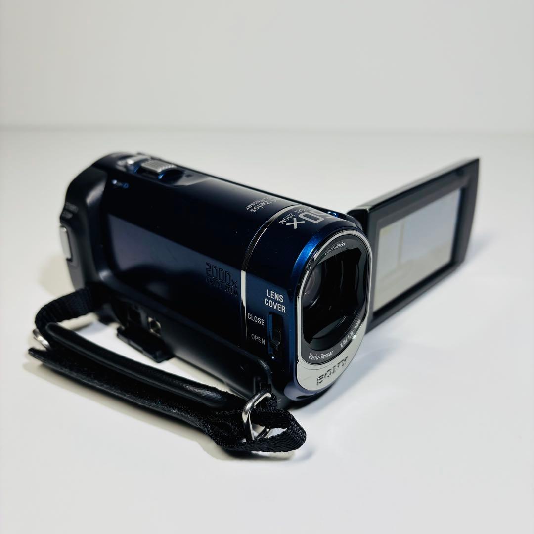 【美品】SONY デジタルビデオカメラ　DCR-SX41 ブルー　箱・説明書あり