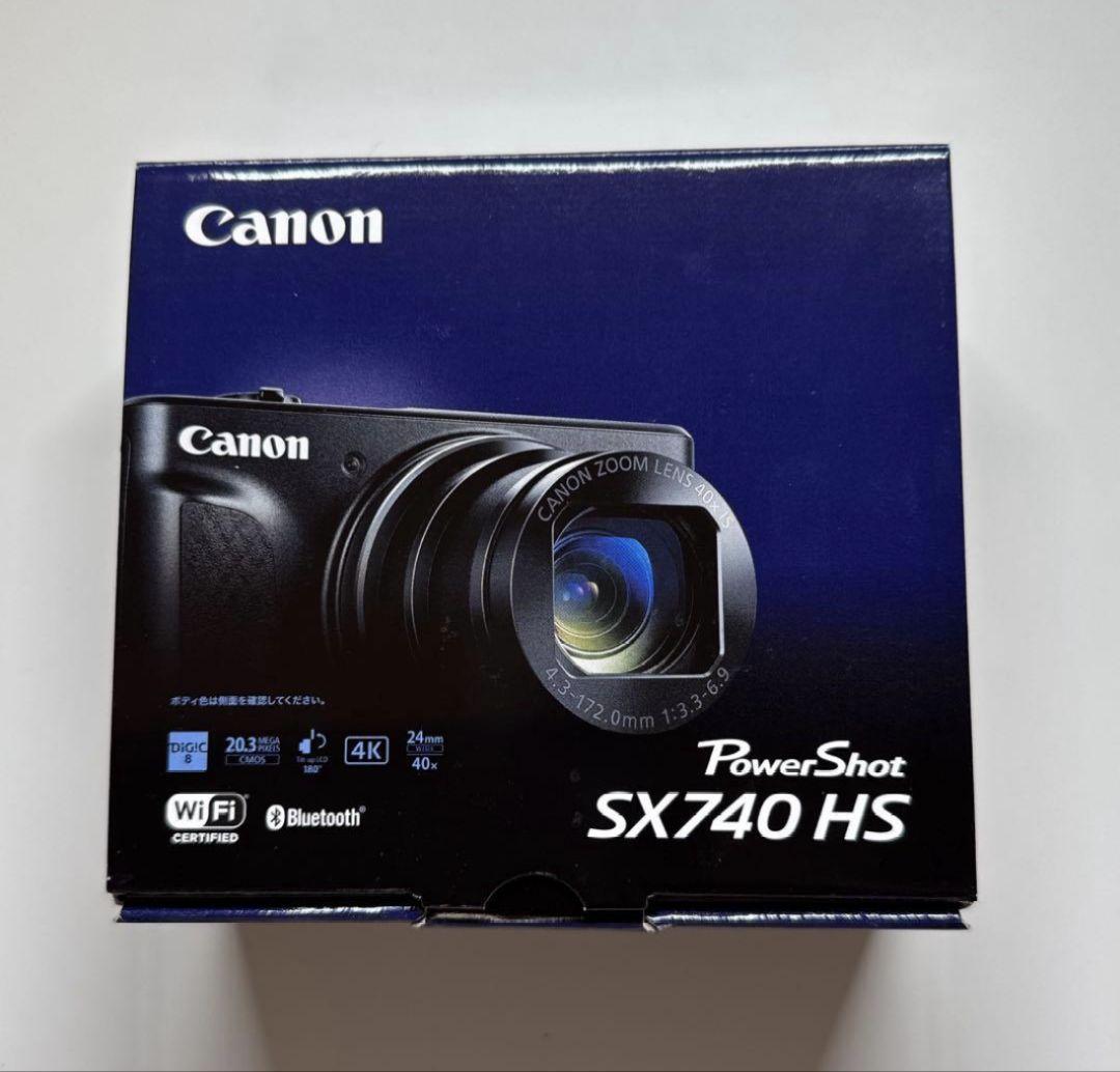 Canon PowerShot SX740 HS ブラック