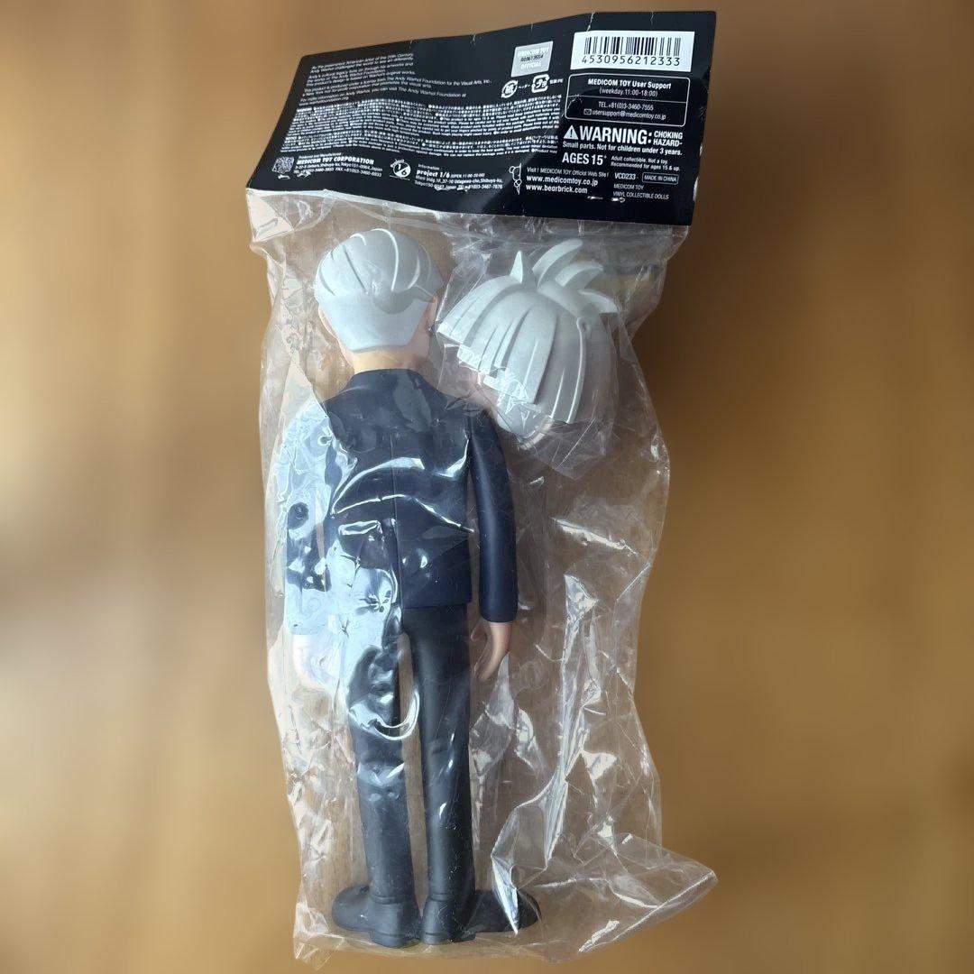 【新品未開封】 メディコムVCD アンディ ウォーホル NAVY Ver.