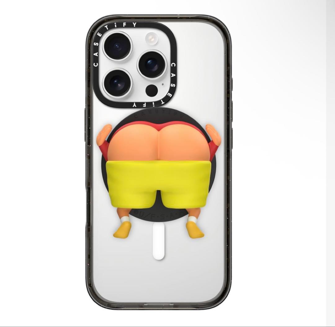 クレヨンしんちゃん お尻デザイン スマホスタンド CASETiFY 正規品