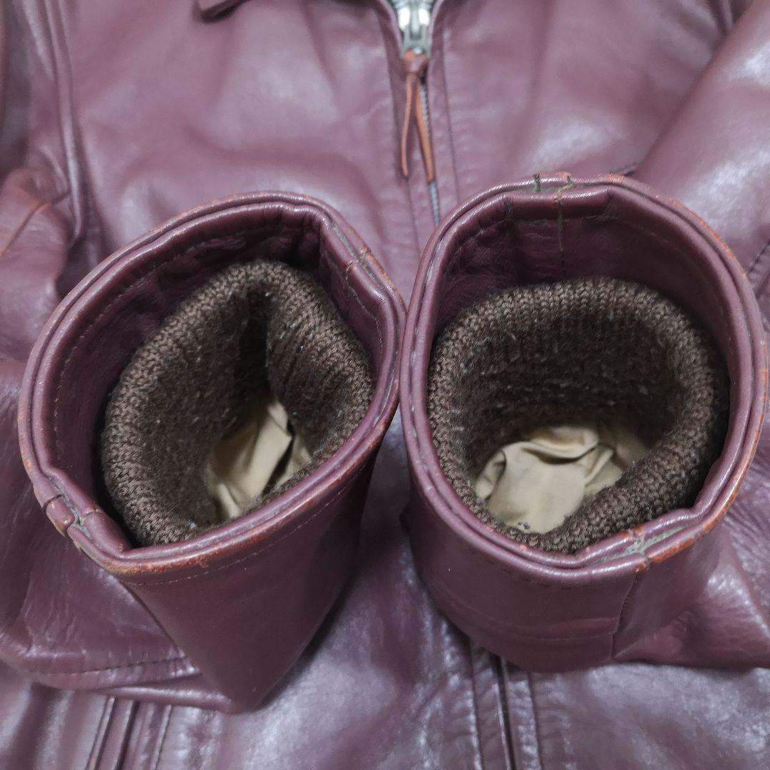 アディクトクローズ　ライダースジャケット　ホースハイド　34　男女兼用