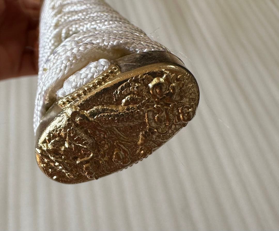 新品 模造刀　打刀 青い鞘　コスプレ 鞘付き長さ約105cm 26A1