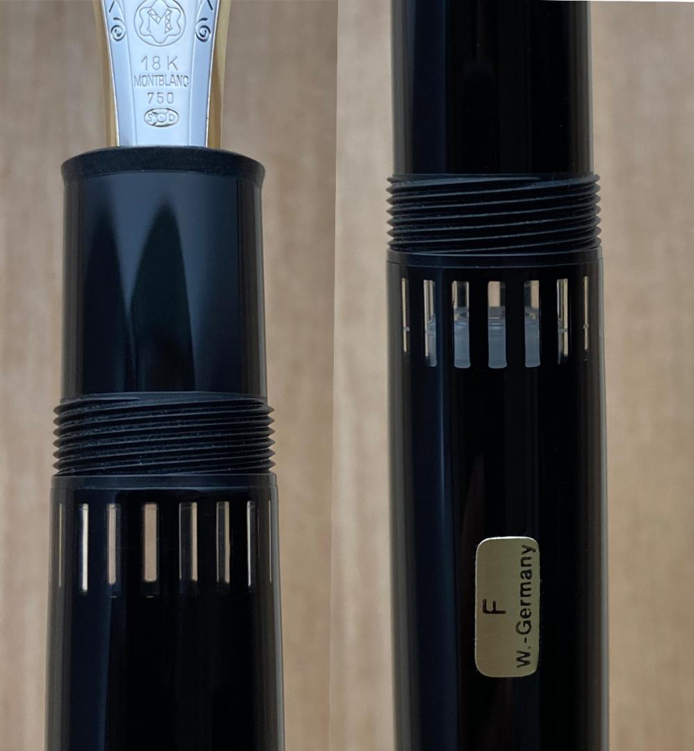 新品同様 未使用品 西ドイツ製 モンブラン 149 18K（F）750 万年筆