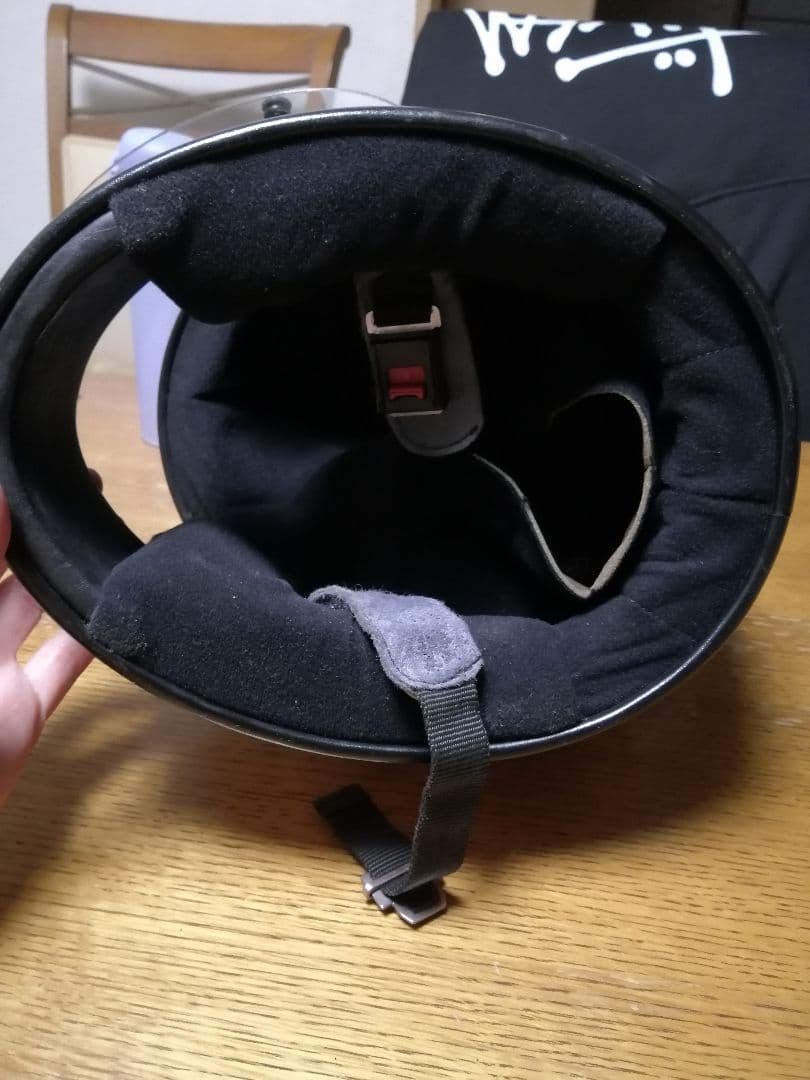 旧車SHOEI ヘルメット ホワイトМサイズ