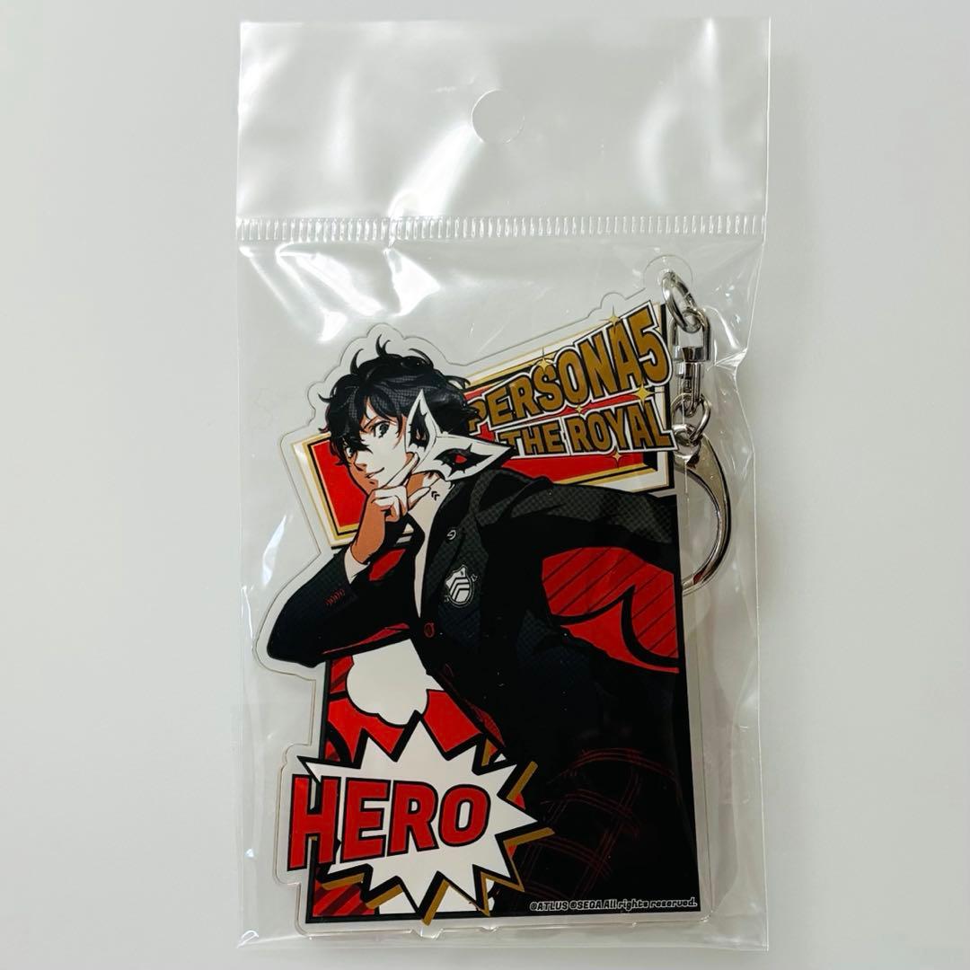 ペルソナ５ザ・ロイヤル マルイパレス アクリルキーホルダー 主人公 ジョーカー
