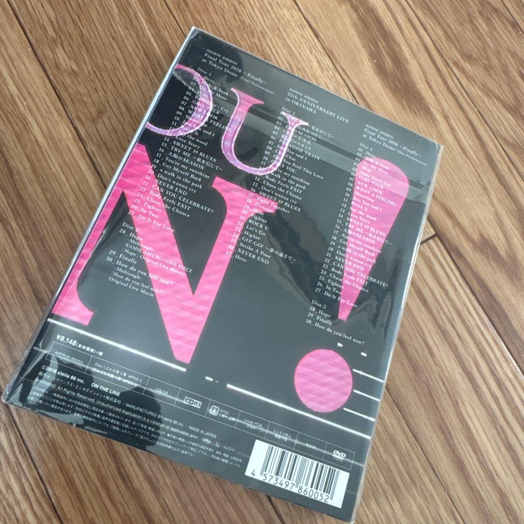 未開封　安室奈美恵　finally 初回盤