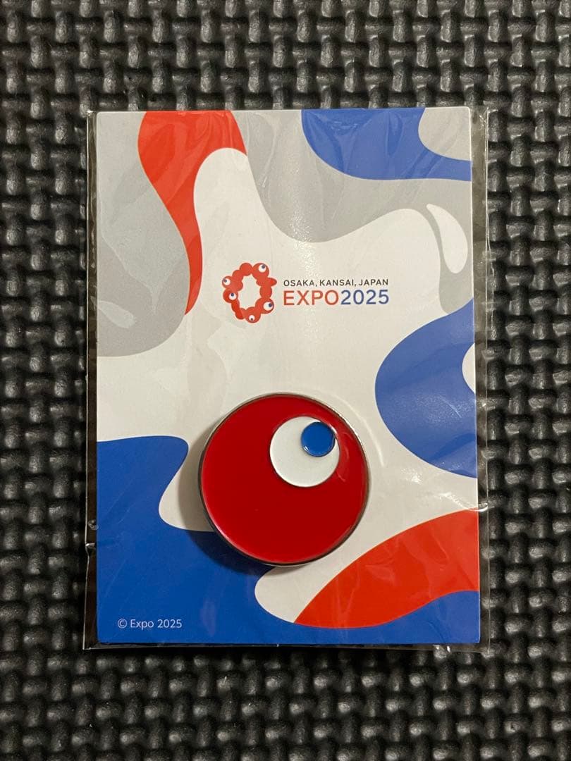 EXPO 2025 ピンバッジ　大阪・関西万博　コミャク　ID ミャクミャク