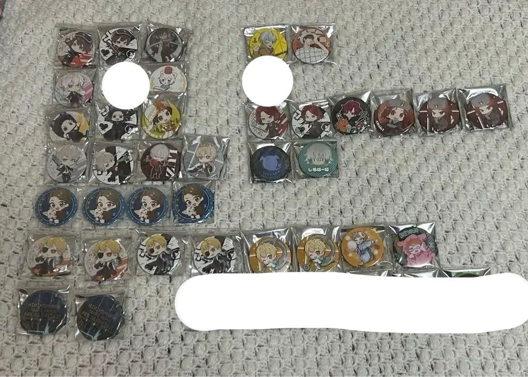 歌い手 缶バッジ(XYZ,ひきフェス)