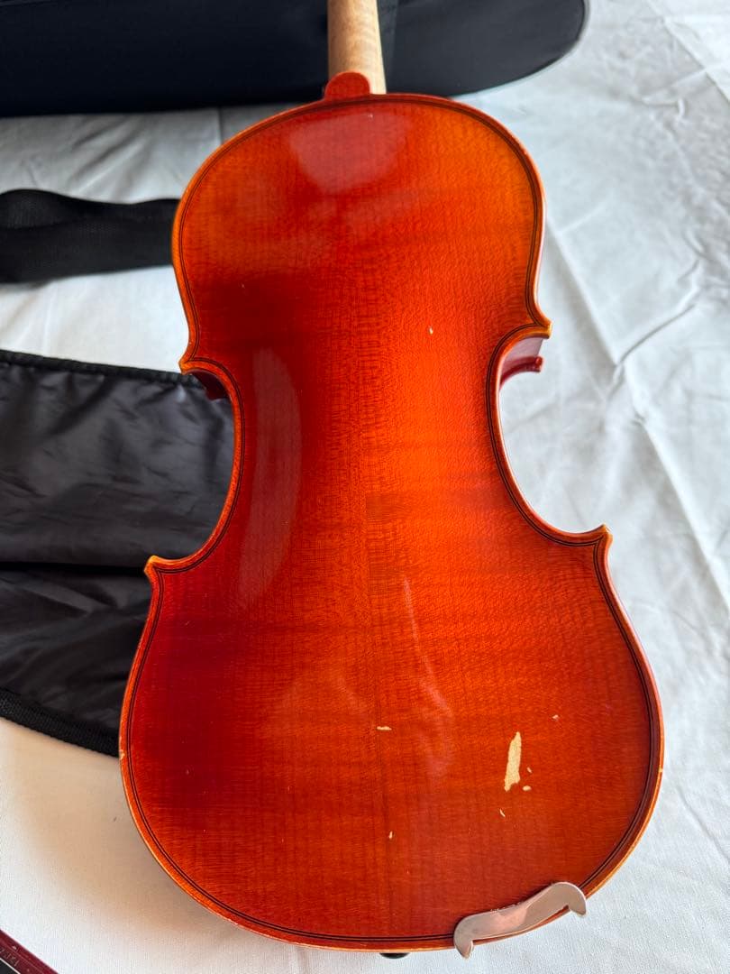 分数 バイオリン 1/2 suzuki No.230 弦 肩当 弓 ケースセット