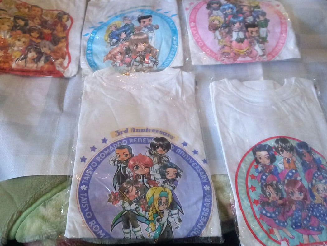 激レア☆サクラ大戦☆帝国歌劇団☆イベントグッズ☆アパレル☆Tシャツ他セット♪大量