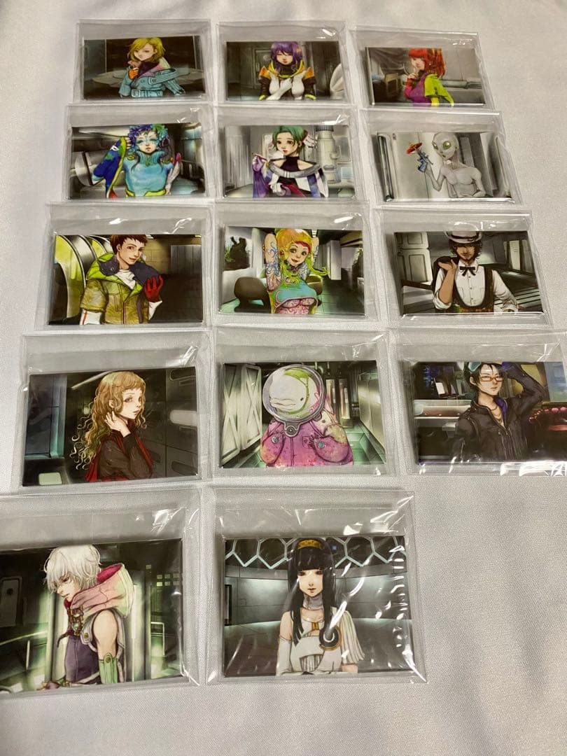 GNOSIA グノーシア スクエア缶バッジ 全14種セット ヴィレヴァンコラボ