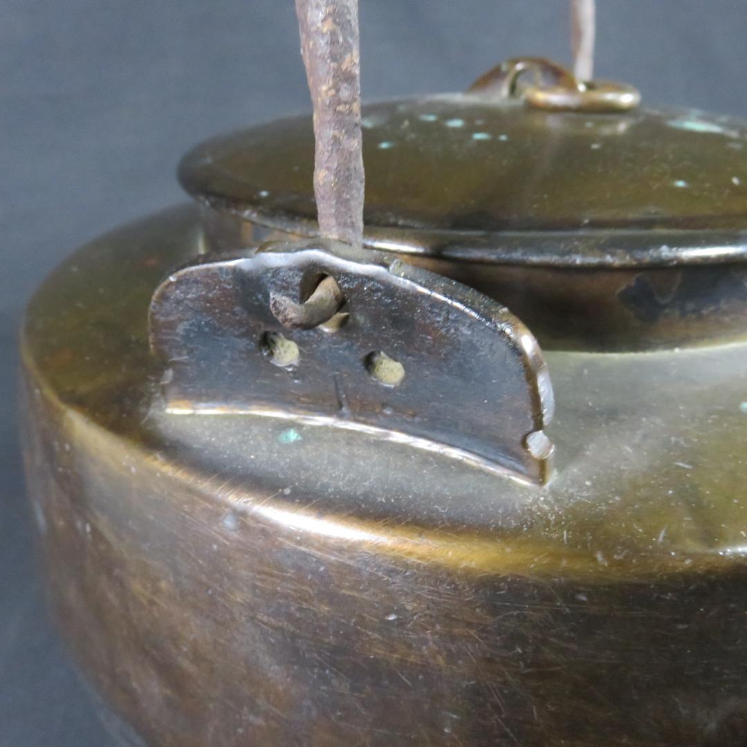 銅ヤカン 薬缶 やかん 銅製 真鍮 三つ足