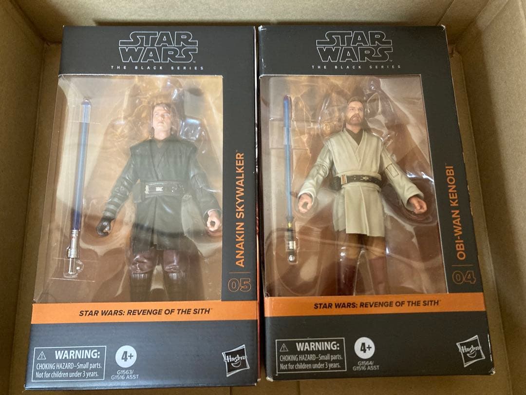 STAR WARS ブラックシリーズ アナキン & オビワンEP3 シスの復讐