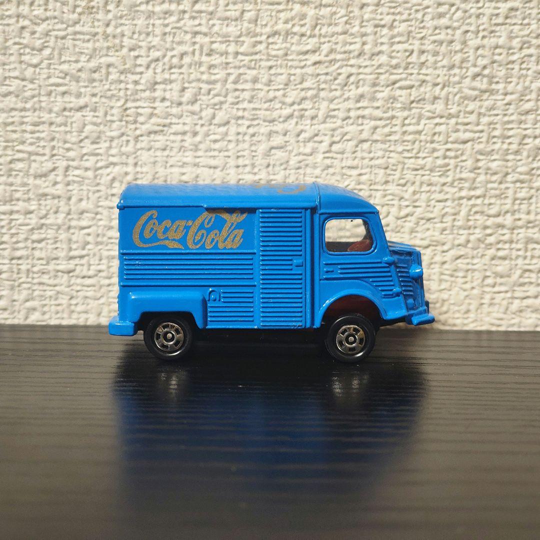 TOMICA　トミカ　シトロエン　Hトラック　コカ・コーラ　青色　箱付き