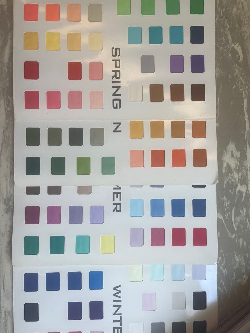 nico　パーソナルカラー　診断ドレープ　120色