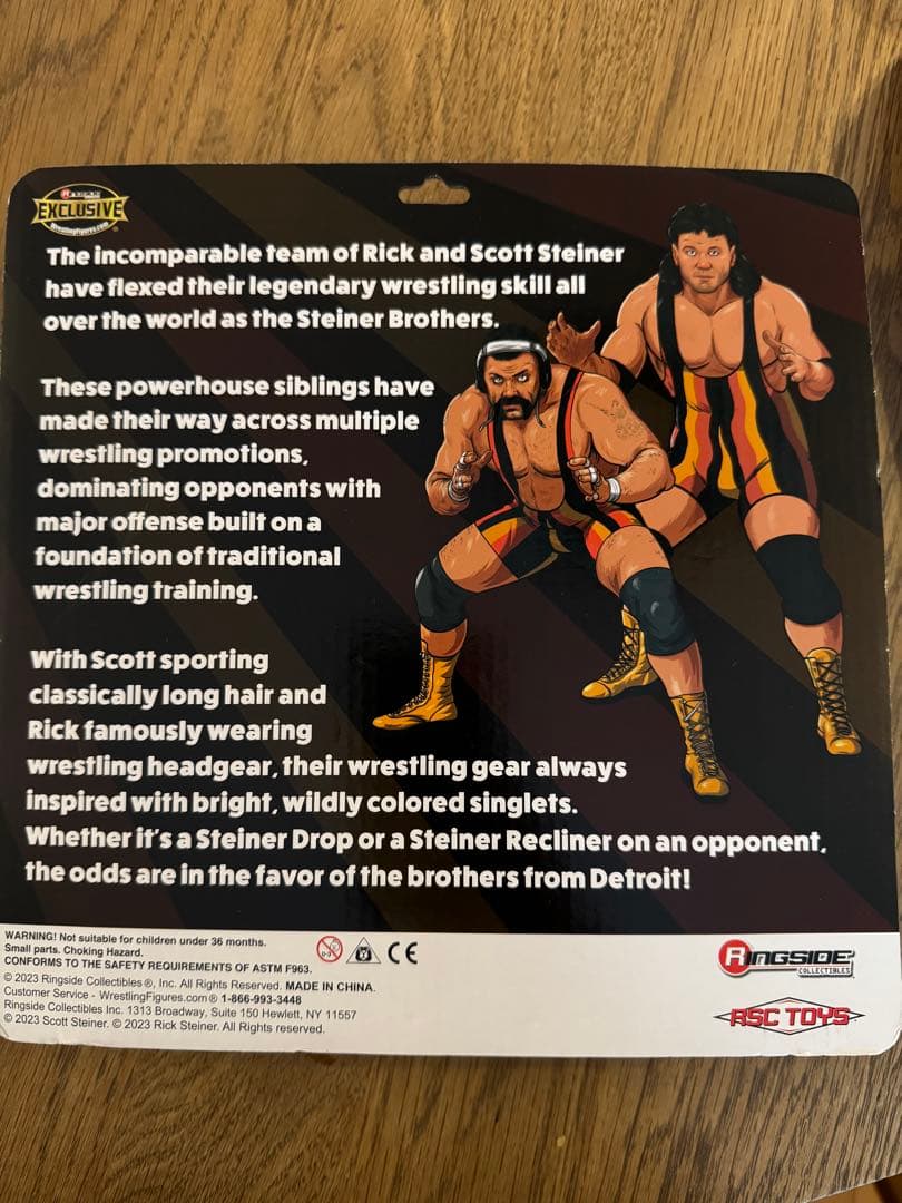 スタイナーブラザーズ プロレス フィギュア WWE WCW WWF