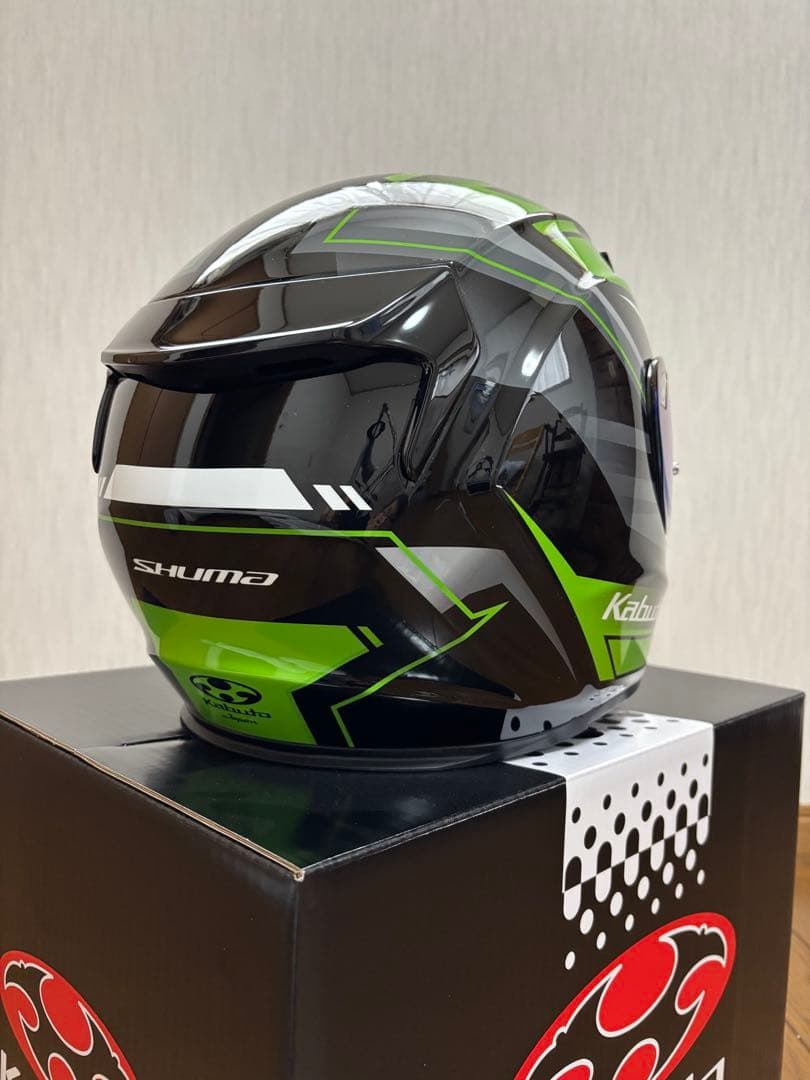 Kabuto SHUMA フルフェイスヘルメット ミラーシールド付き