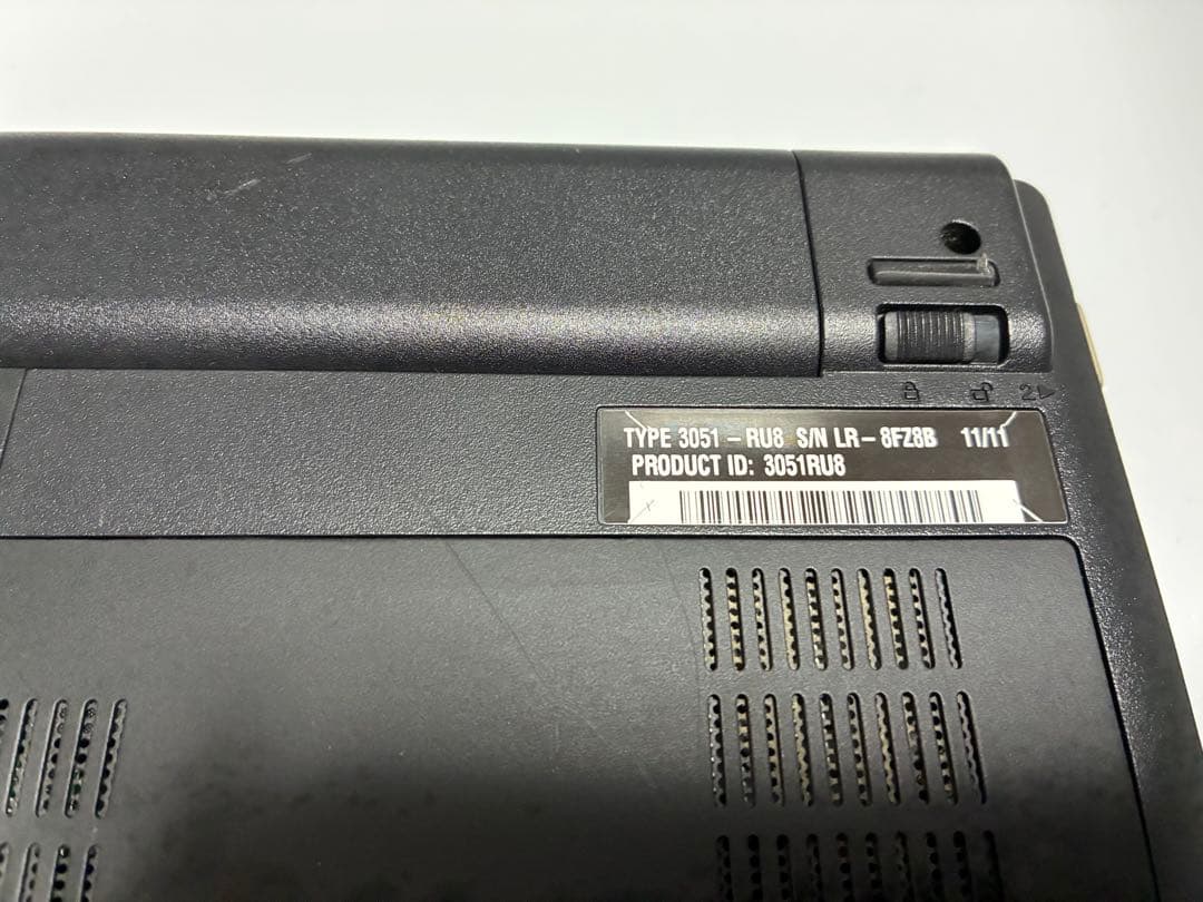 【1058】lenovo thinkpad X121e XP office