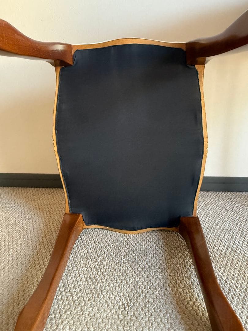 イタリア製ドレッサー　スツール　ラルフローレン 生地使用　美品