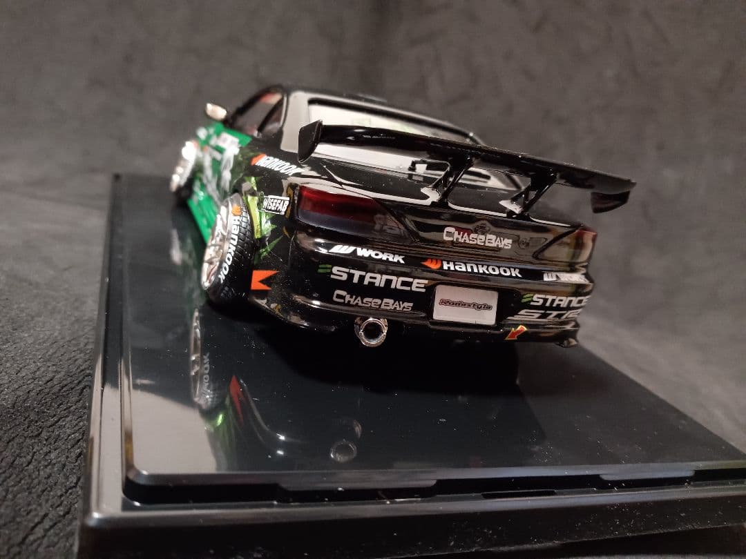 最終価格 1/24 日産 S15 シルビア プラモデル 完成品 ケース付