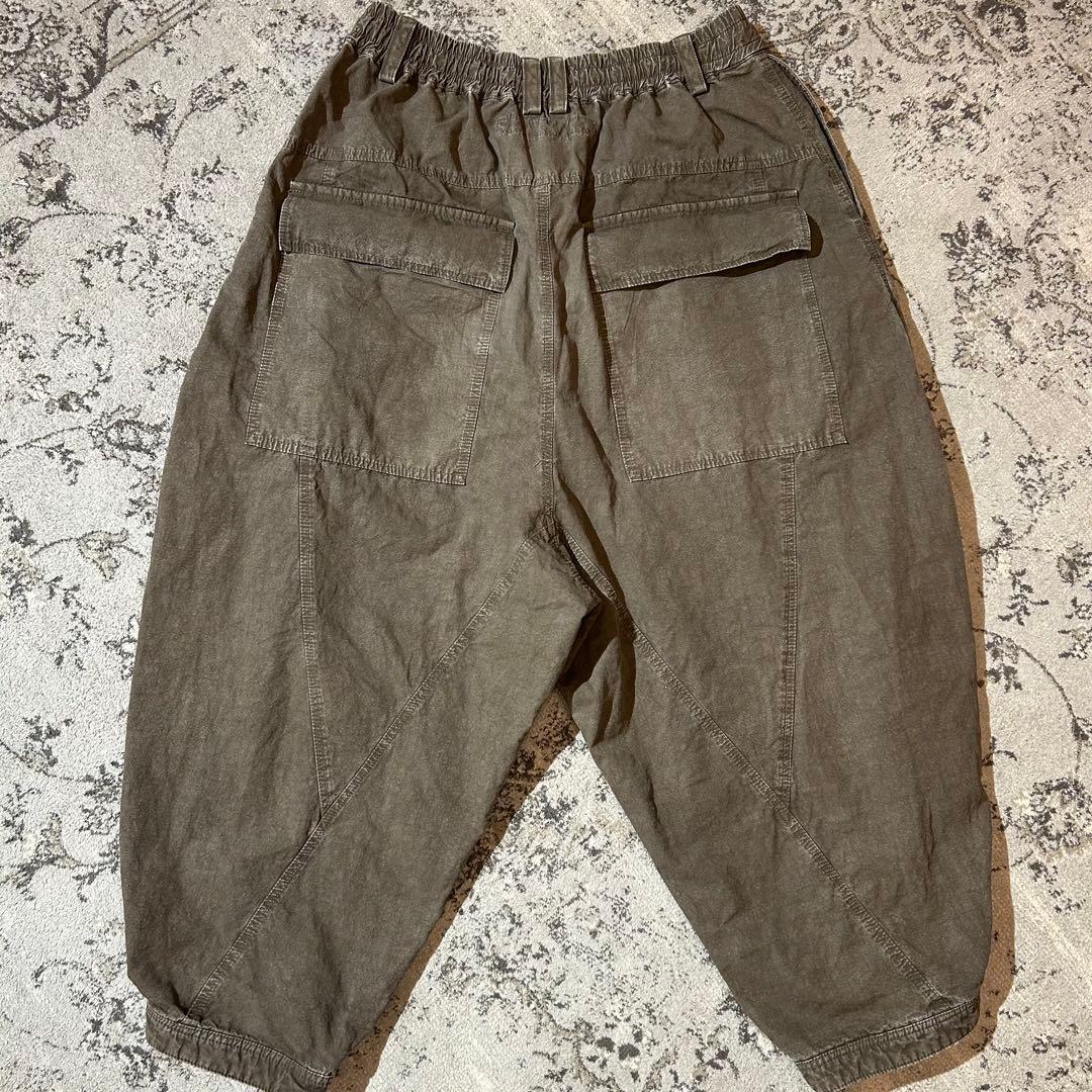 A.F ARTEFACT タック　ボリュームパンツ　サイズ2 ベージュ　春夏