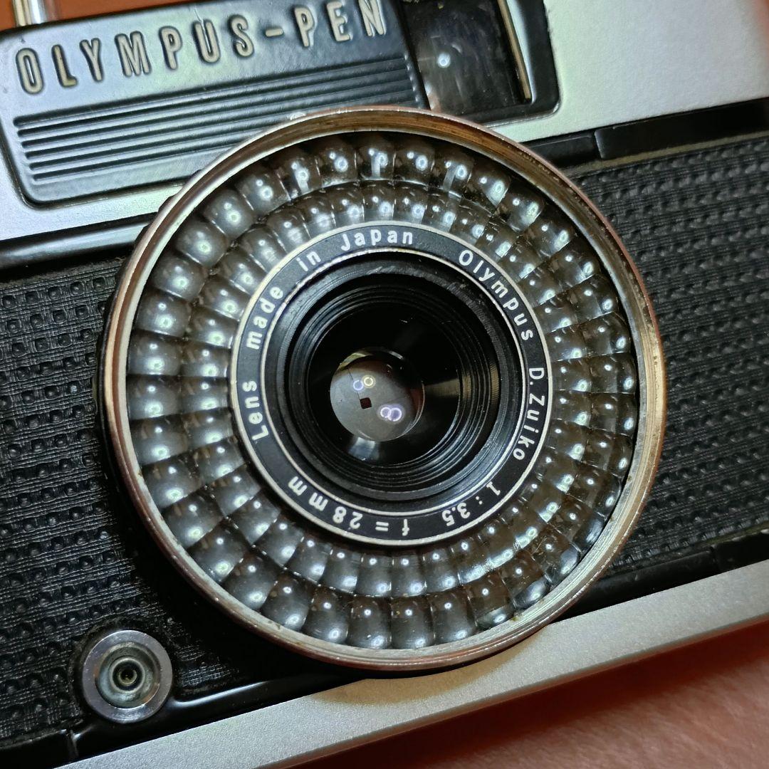 フィルムカメラ【完動品、美品】オリンパスペンEE-3