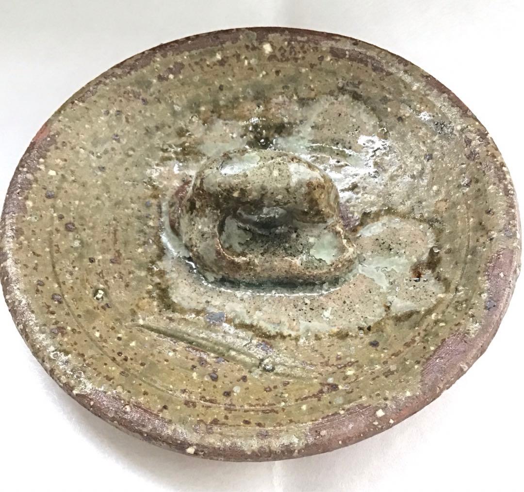 茶道具　水指　瀬戸伊賀水指　米山章臣作　共箱　S35MS