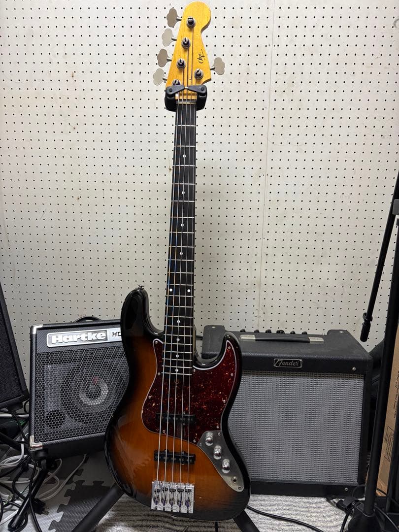 obje オーダーメイド 5弦 ジャズベース