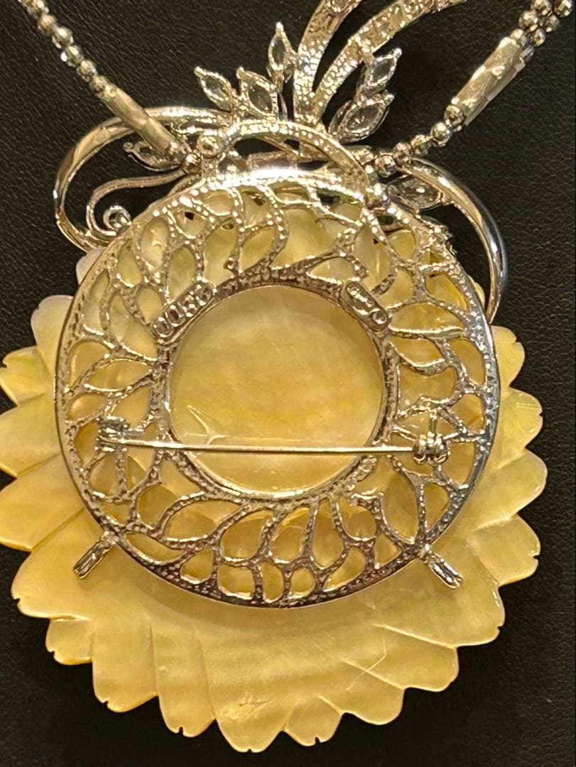 みるくみるく❣️白蝶貝細工向日葵　同梱おまとめ割