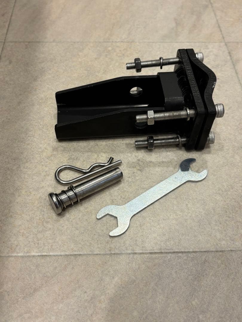 Buddyrider 犬用キャリア グレー 取り付け金具付き バディーライダー