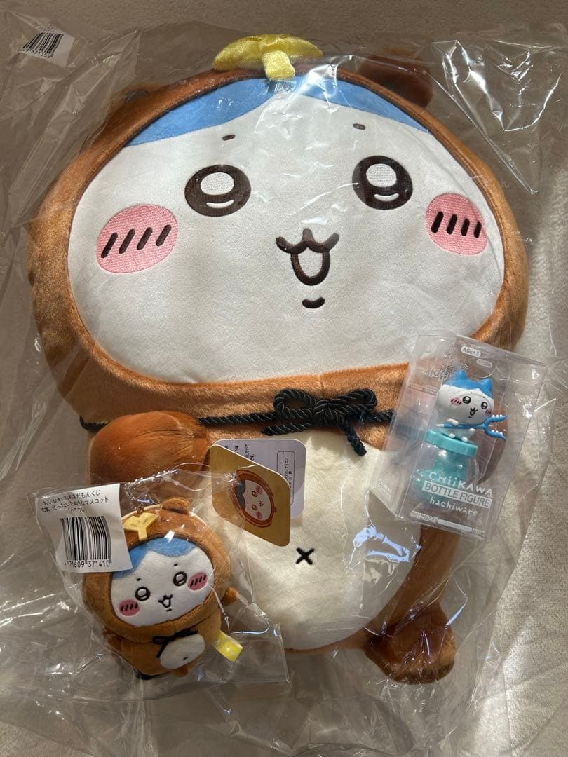 たぬきだもんくじ　A賞　ハチワレ