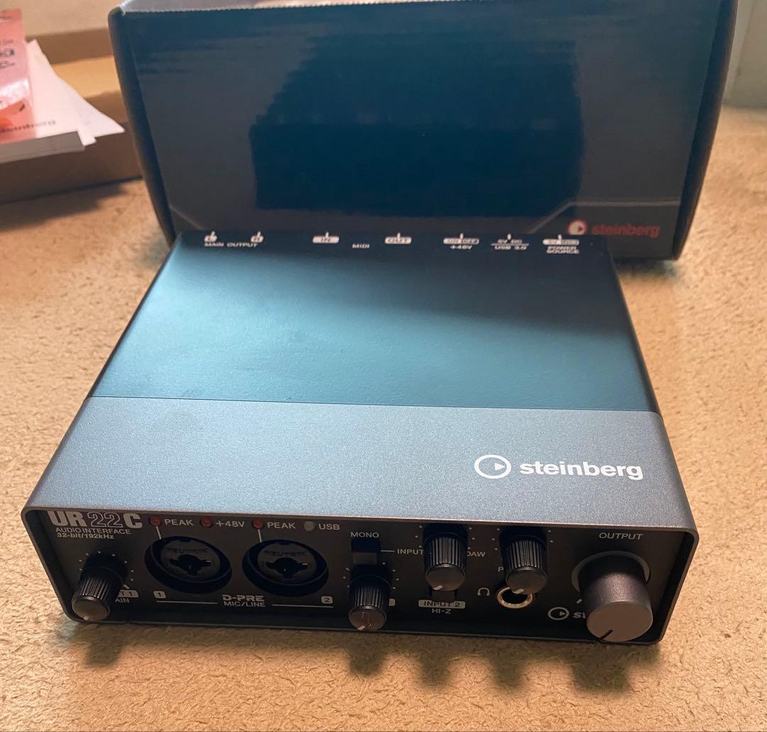 steinberg UR22C USBオーディオインターフェース