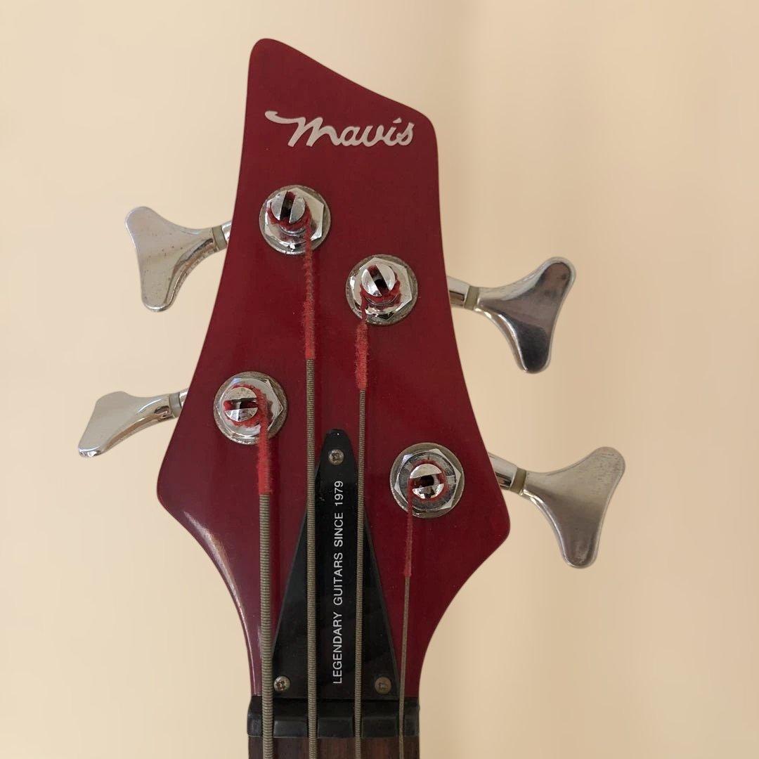 Mavis PJ　Shape　ベース　Bass レッド